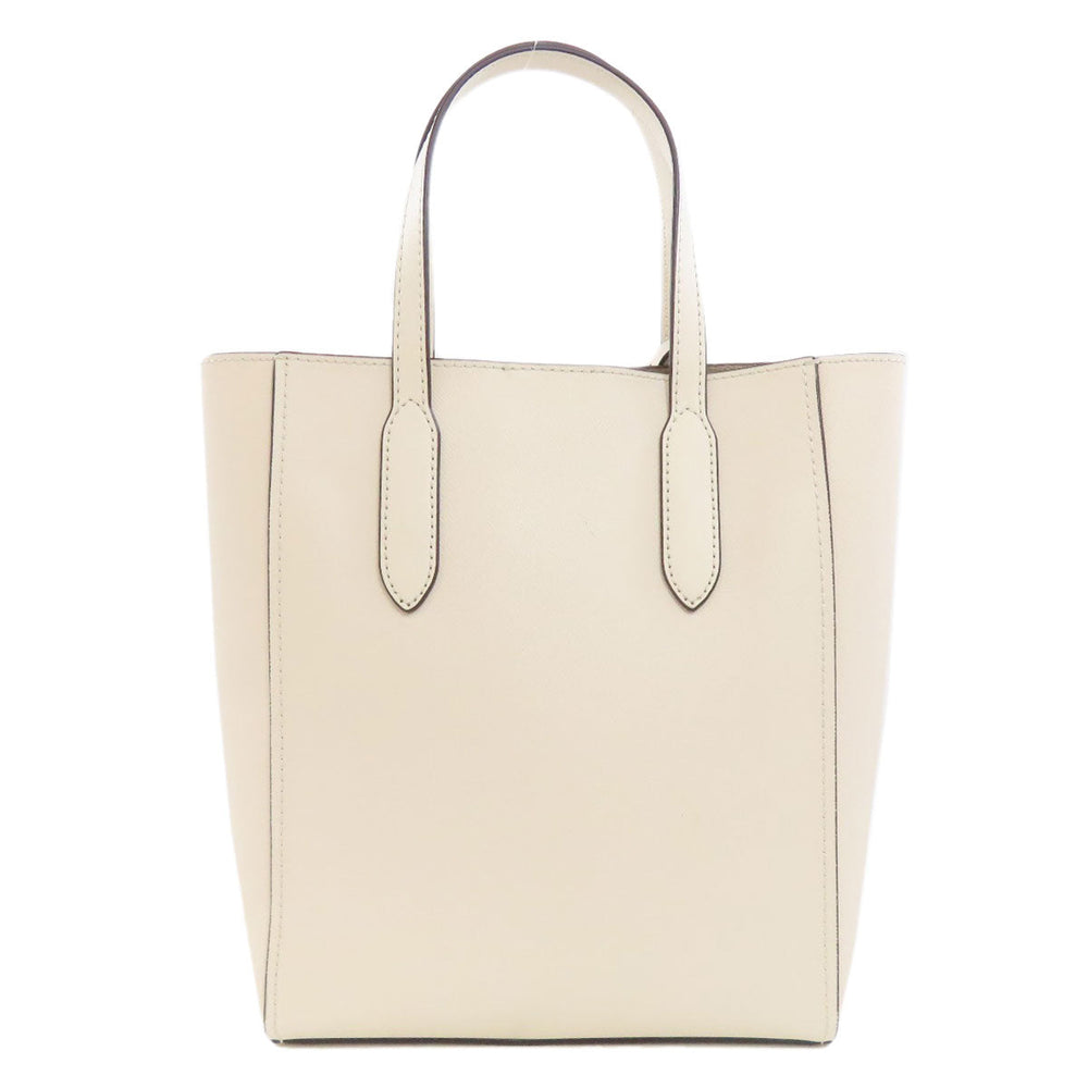 MICHAEL KORS Tote Bag PVC white 2WAY Women Used Authentic