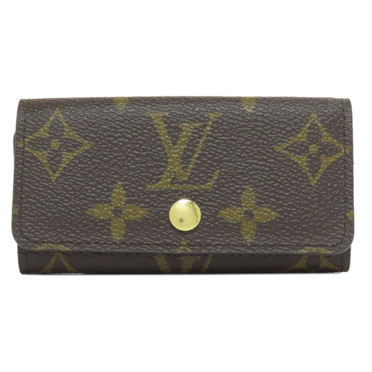 LOUIS VUITTON Key case Key holder  M69517 Monogram canvas Brown Multicles4 Women(Unisex) Used Authentic