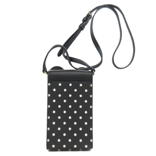Kate Spade Shoulder Bag PVC black Disney collaboration Women Used Authentic