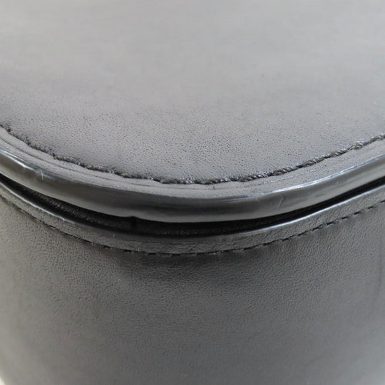 COACH Shoulder Bag 12110 leather black ChainShoulder Swagger 25