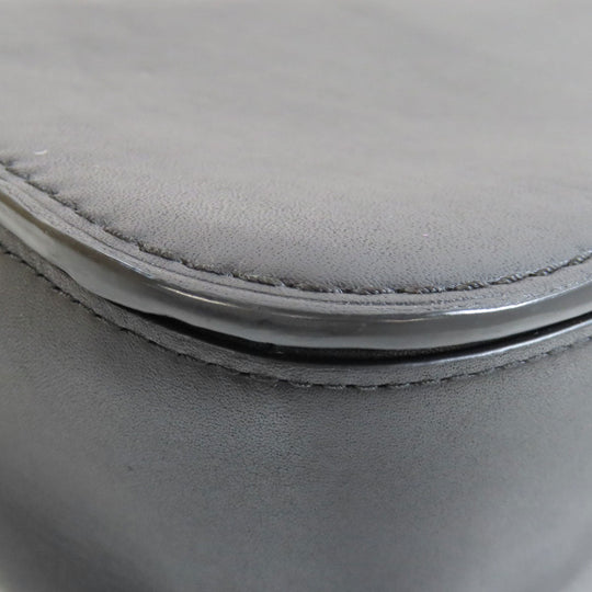 COACH Shoulder Bag 12110 leather black ChainShoulder Swagger 25