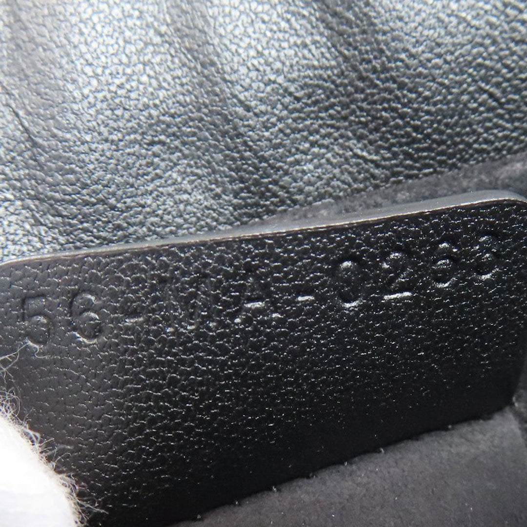 Christian Dior Handbag Calfskin black Lady Dior Millie 2WAY Women Used Authentic