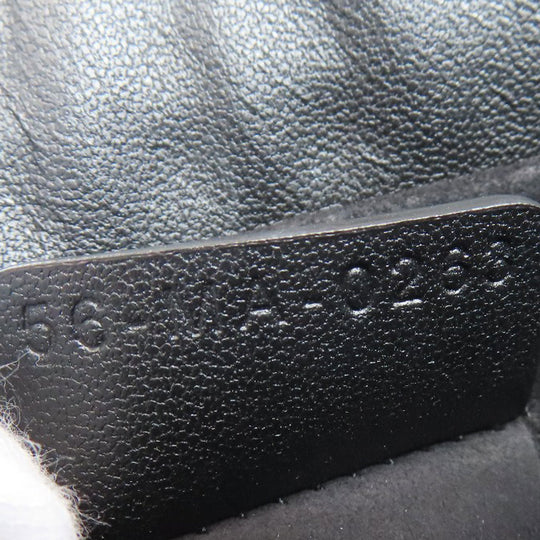 Christian Dior Handbag Calfskin black Lady Dior Millie 2WAY Women Used Authentic