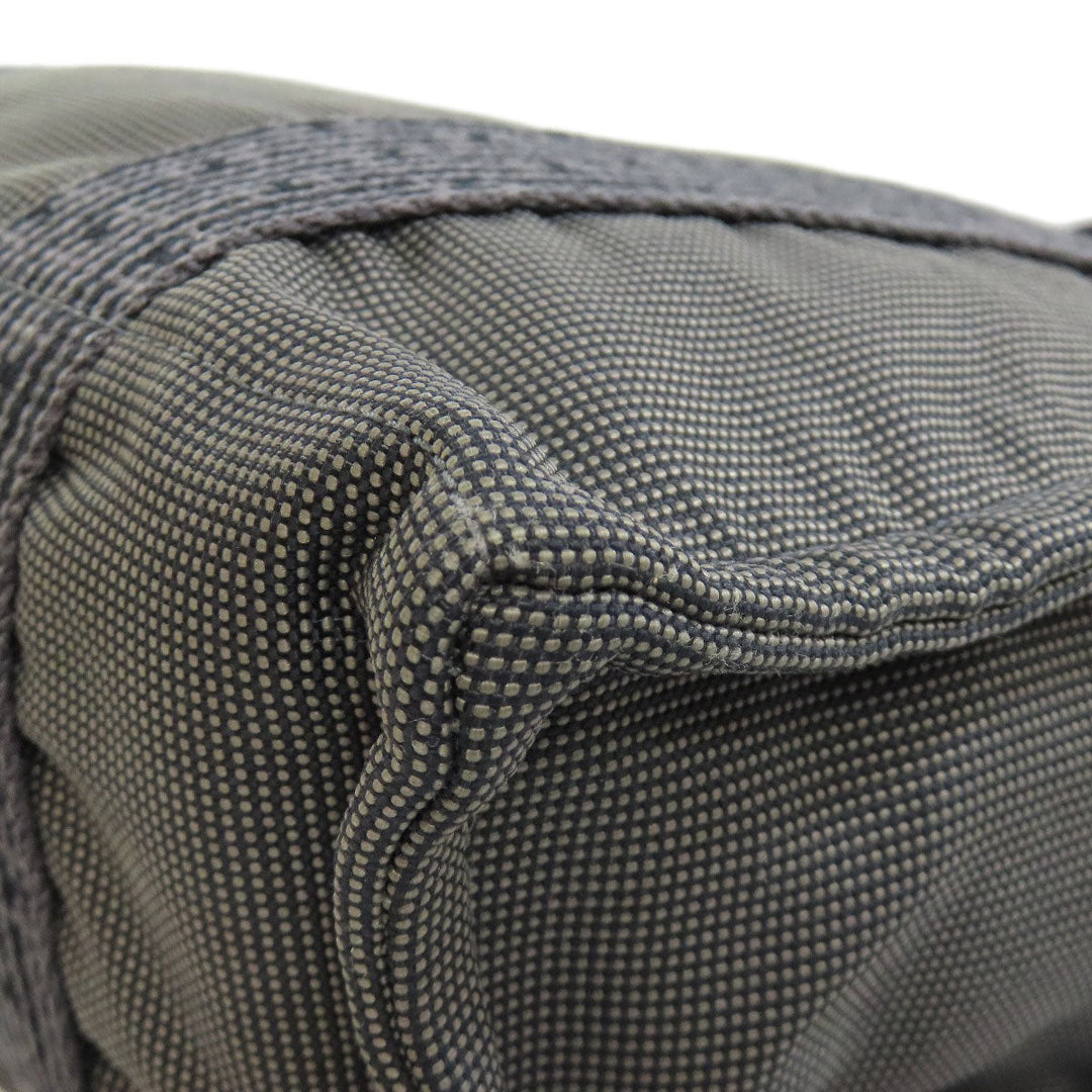 HERMES Backpack canvas gray Her Line ad MM Women Used Authentic