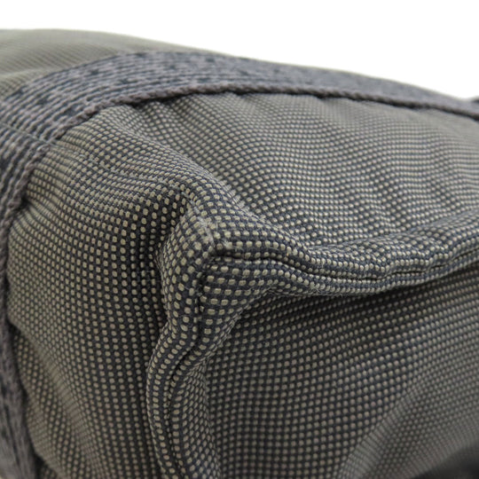 HERMES Backpack canvas gray Her Line ad MM Women Used Authentic