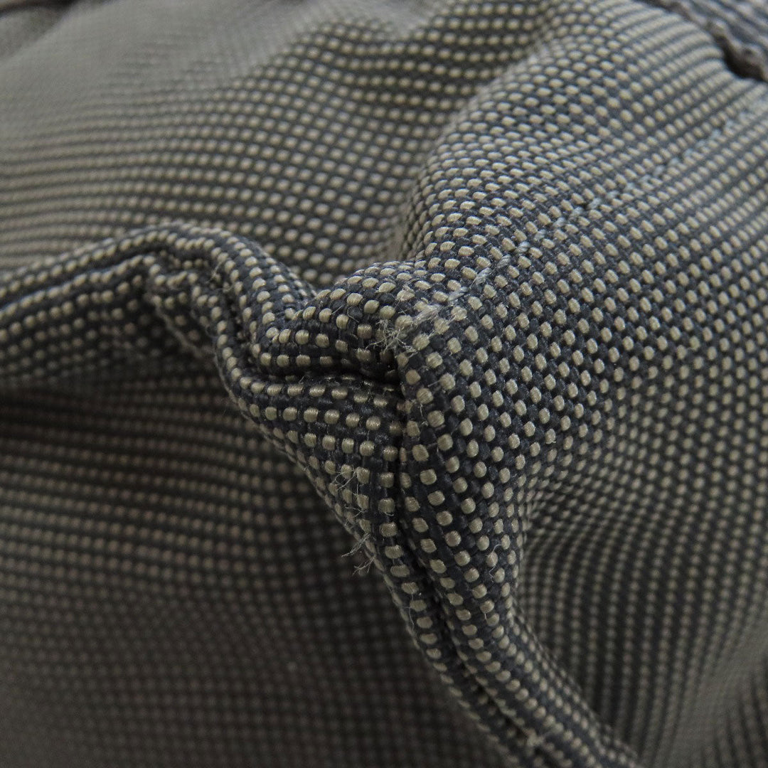 HERMES Backpack canvas gray Her Line ad MM Women Used Authentic