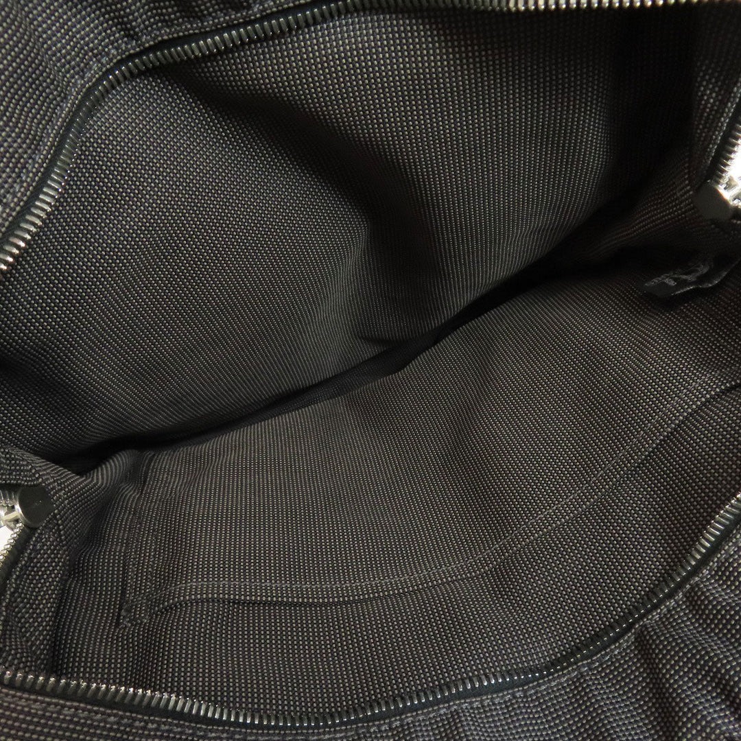 HERMES Backpack canvas gray Her Line ad MM Women Used Authentic