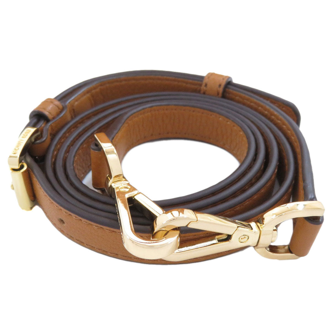 MICHAEL KORS Handbag leather Brown 2WAY Women Used Authentic