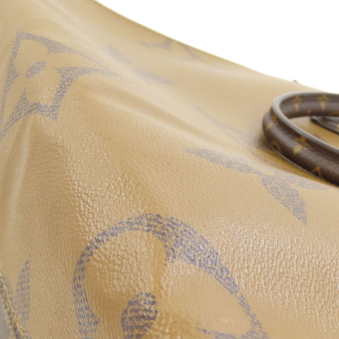 LOUIS VUITTON Tote Bag M45321 Giant monogram canvas Brown On the Go MM Women(Unisex) Used Authentic