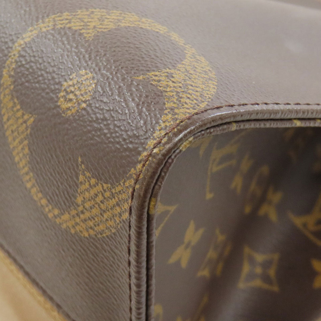 LOUIS VUITTON Tote Bag M45321 Giant monogram canvas Brown On the Go MM Women(Unisex) Used Authentic