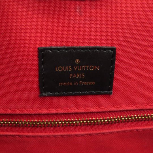 LOUIS VUITTON Tote Bag M45321 Giant monogram canvas Brown On the Go MM Women(Unisex) Used Authentic