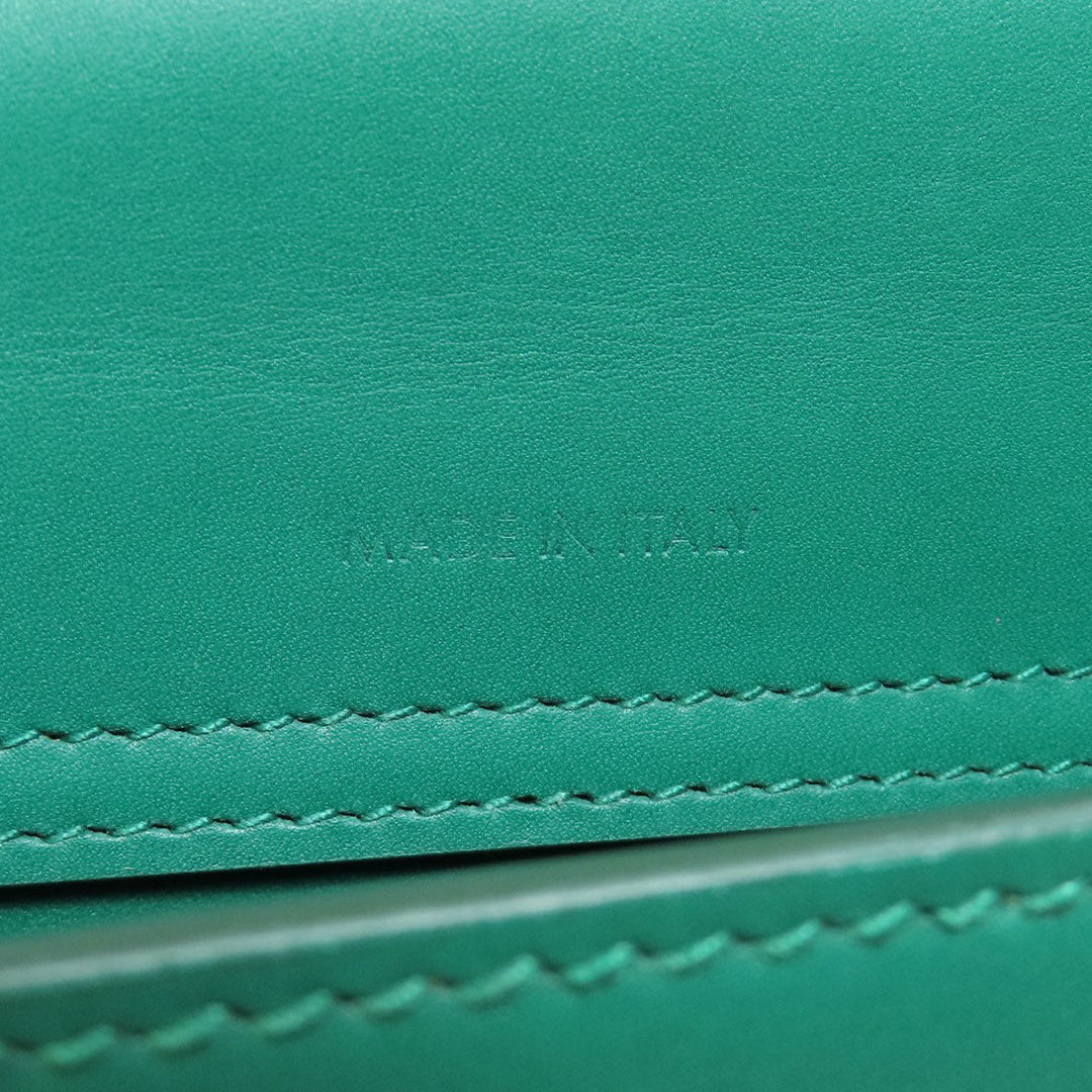 DOLCE&GABBANA Handbag leather green Sicily 62 2WAY Women Used Authentic