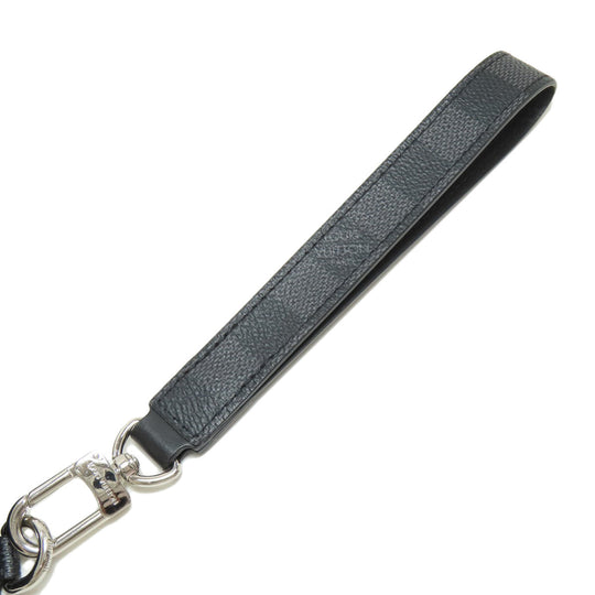 LOUIS VUITTON Long Wallet Purse N60379 Damier canvas gray Zippy Dragonne