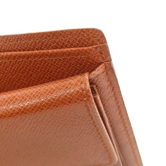 LOUIS VUITTON Bifold Wallet M61675 Monogram canvas Brown Portefeuille・Marco (former)