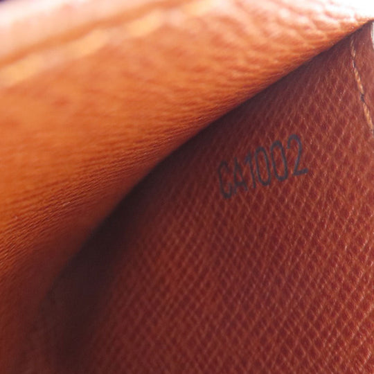 LOUIS VUITTON Bifold Wallet M61735 Monogram canvas Brown Portonet Zip Women Used Authentic