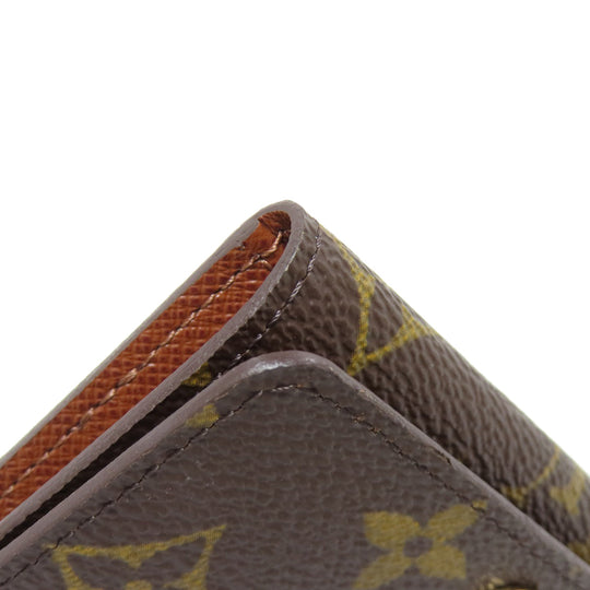LOUIS VUITTON Key case Key holder  M62631 Monogram canvas Brown Multicles