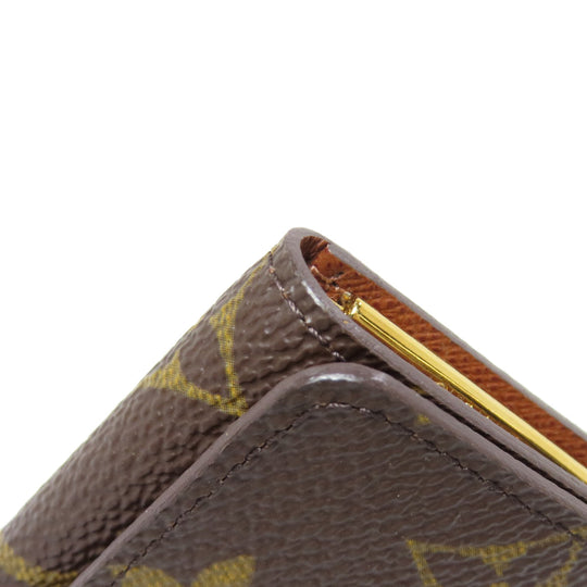 LOUIS VUITTON Key case Key holder  M62631 Monogram canvas Brown Multicles