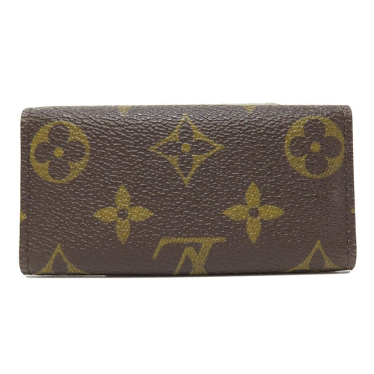 LOUIS VUITTON Key case Key holder  M62631 Monogram canvas Brown Multicles