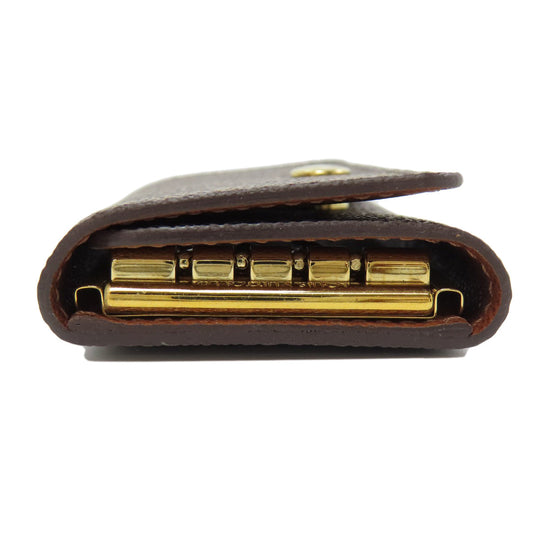 LOUIS VUITTON Key case Key holder  M62631 Monogram canvas Brown Multicles