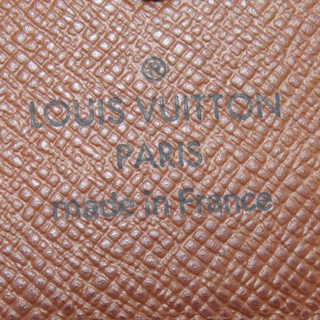LOUIS VUITTON Key case Key holder  M62631 Monogram canvas Brown Multicles