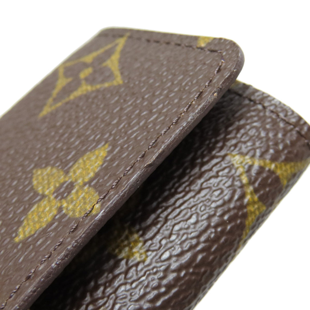 LOUIS VUITTON Key case Key holder  M62631 Monogram canvas Brown Multicles