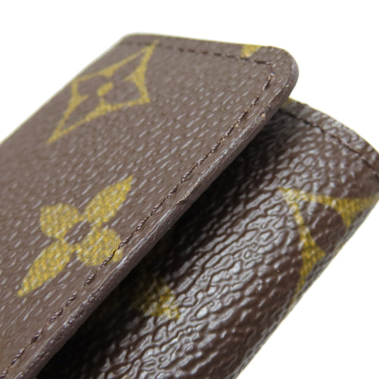 LOUIS VUITTON Key case Key holder  M62631 Monogram canvas Brown Multicles