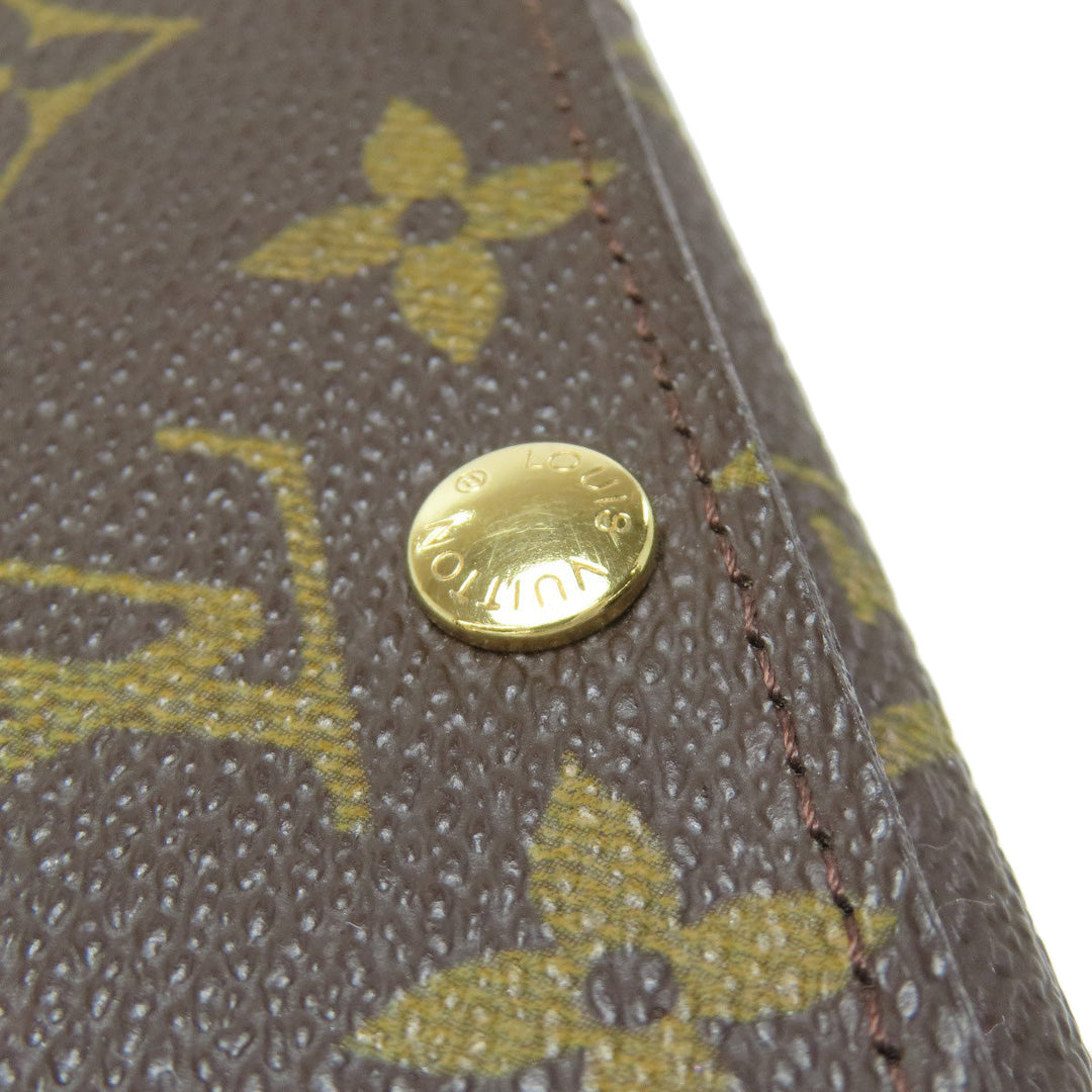LOUIS VUITTON Key case Key holder  M62631 Monogram canvas Brown Multicles4 Women(Unisex) Used Authentic