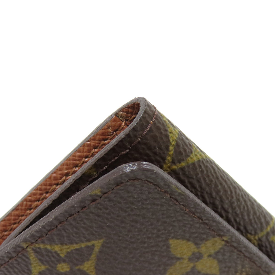 LOUIS VUITTON Key case Key holder  M62631 Monogram canvas Brown Multicles4 Women(Unisex) Used Authentic