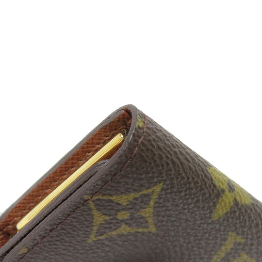 LOUIS VUITTON Key case Key holder  M62631 Monogram canvas Brown Multicles4 Women(Unisex) Used Authentic
