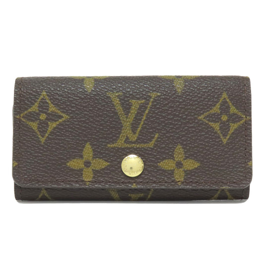 LOUIS VUITTON Key case Key holder  M62631 Monogram canvas Brown Multicles4 Women(Unisex) Used Authentic