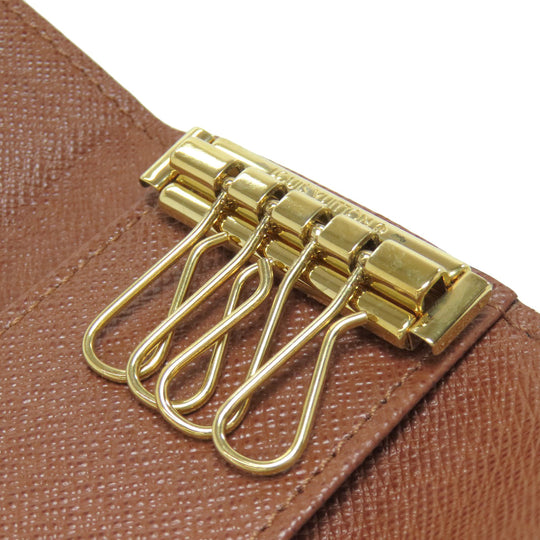 LOUIS VUITTON Key case Key holder  M62631 Monogram canvas Brown Multicles4 Women(Unisex) Used Authentic