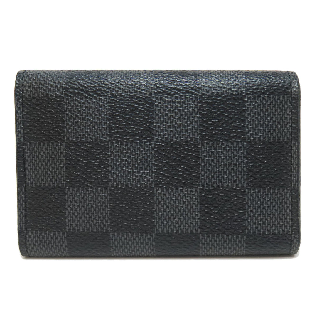 LOUIS VUITTON Key case Key holder  N62662 Damier canvas gray Multicles6 mens Used Authentic