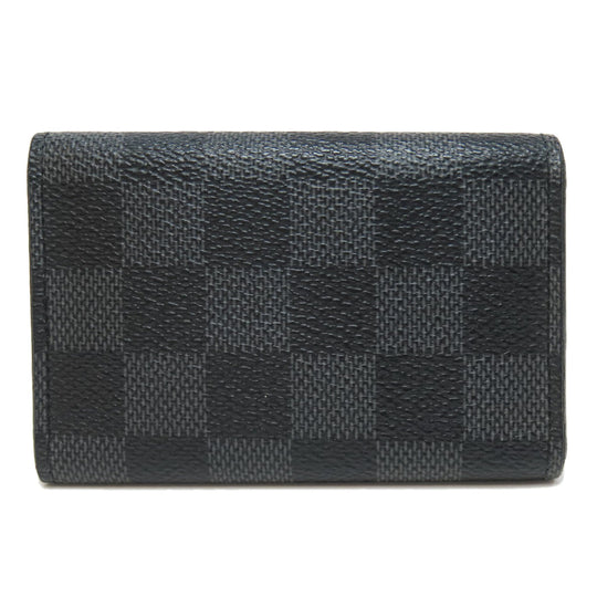 LOUIS VUITTON Key case Key holder  N62662 Damier canvas gray Multicles6 mens Used Authentic