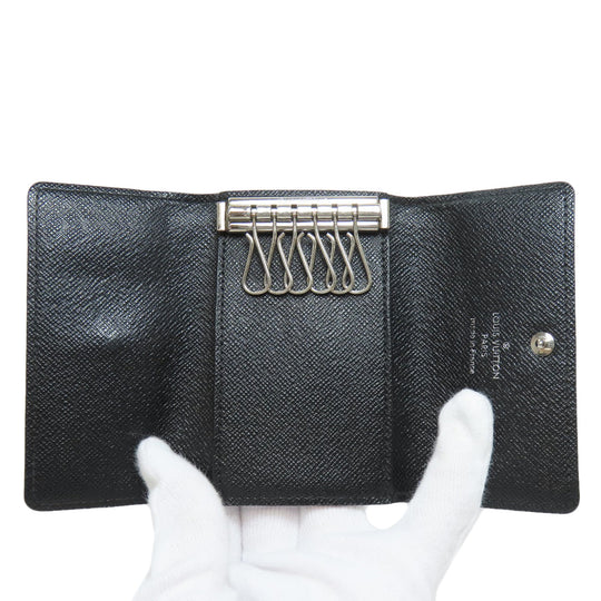 LOUIS VUITTON Key case Key holder  N62662 Damier canvas gray Multicles6 mens Used Authentic