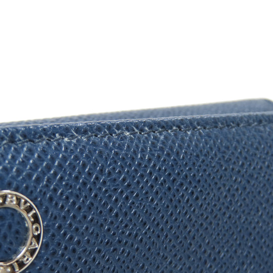 BVLGARI Key case Key holder  leather Navy Bulgari Bulgari