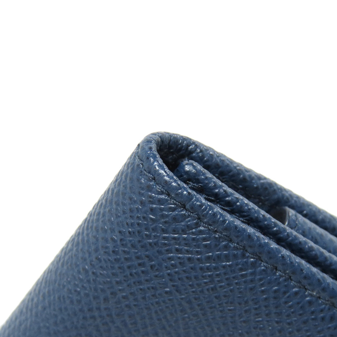 BVLGARI Key case Key holder  leather Navy Bulgari Bulgari