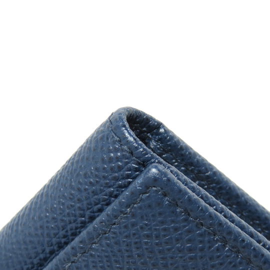 BVLGARI Key case Key holder  leather Navy Bulgari Bulgari