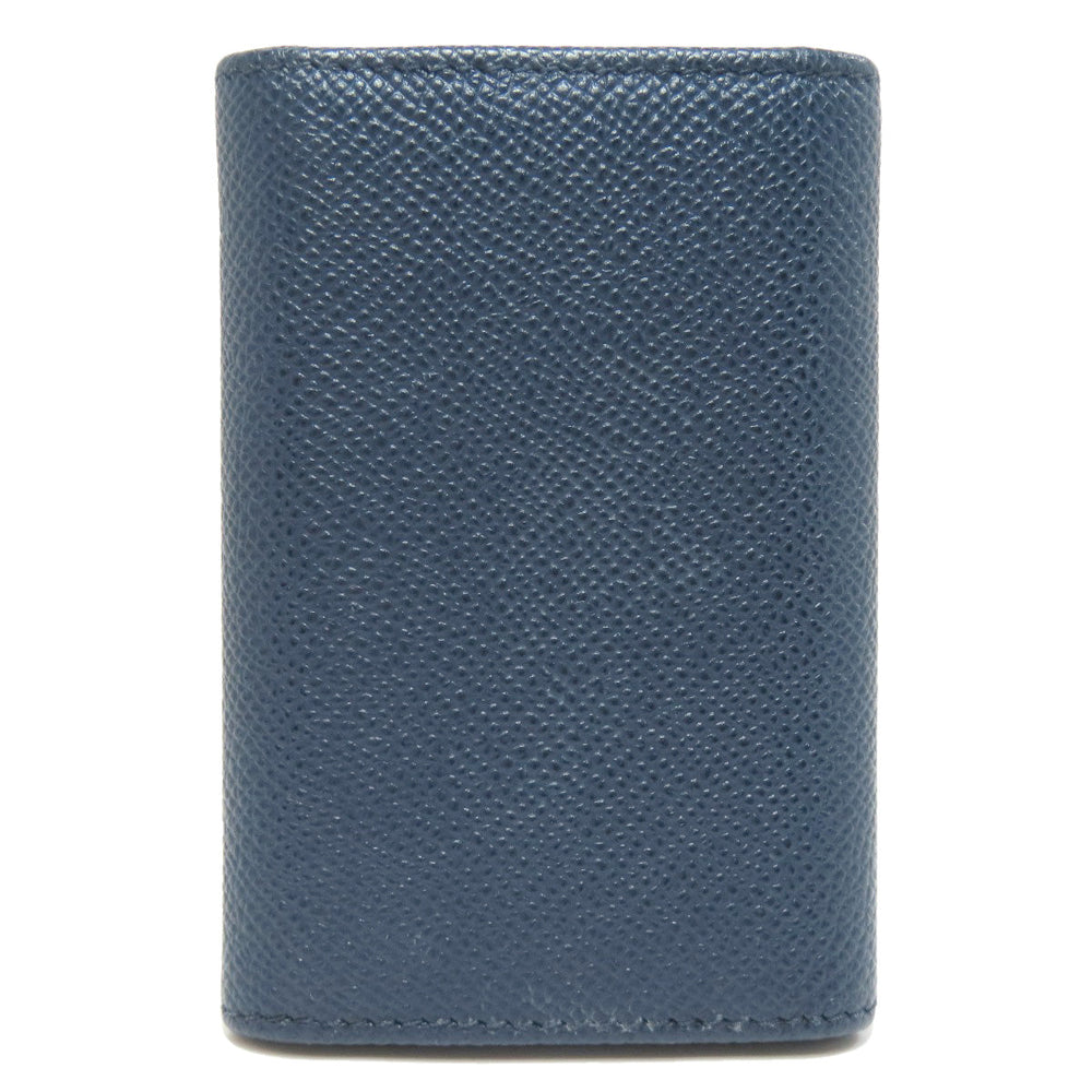 BVLGARI Key case Key holder  leather Navy Bulgari Bulgari