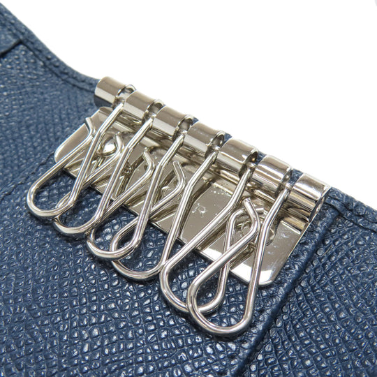 BVLGARI Key case Key holder  leather Navy Bulgari Bulgari