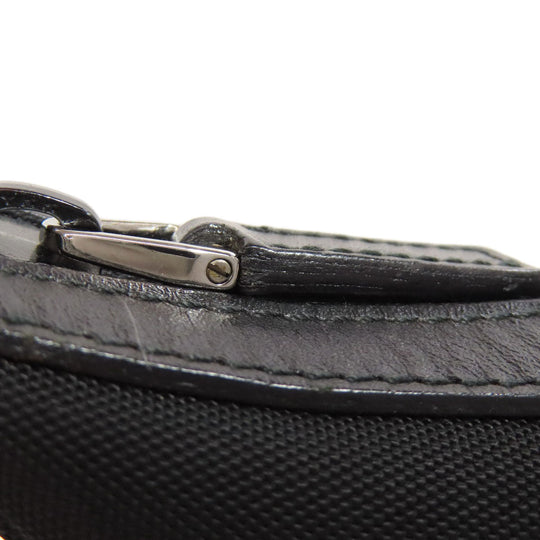 GUCCI Shoulder Bag 35098 canvas black logo Women Used Authentic