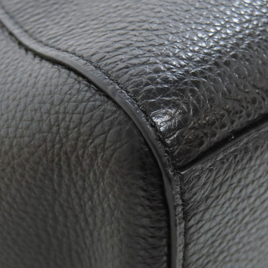 COACH Handbag F28993 leather black Kelsey 2WAY Women Used Authentic