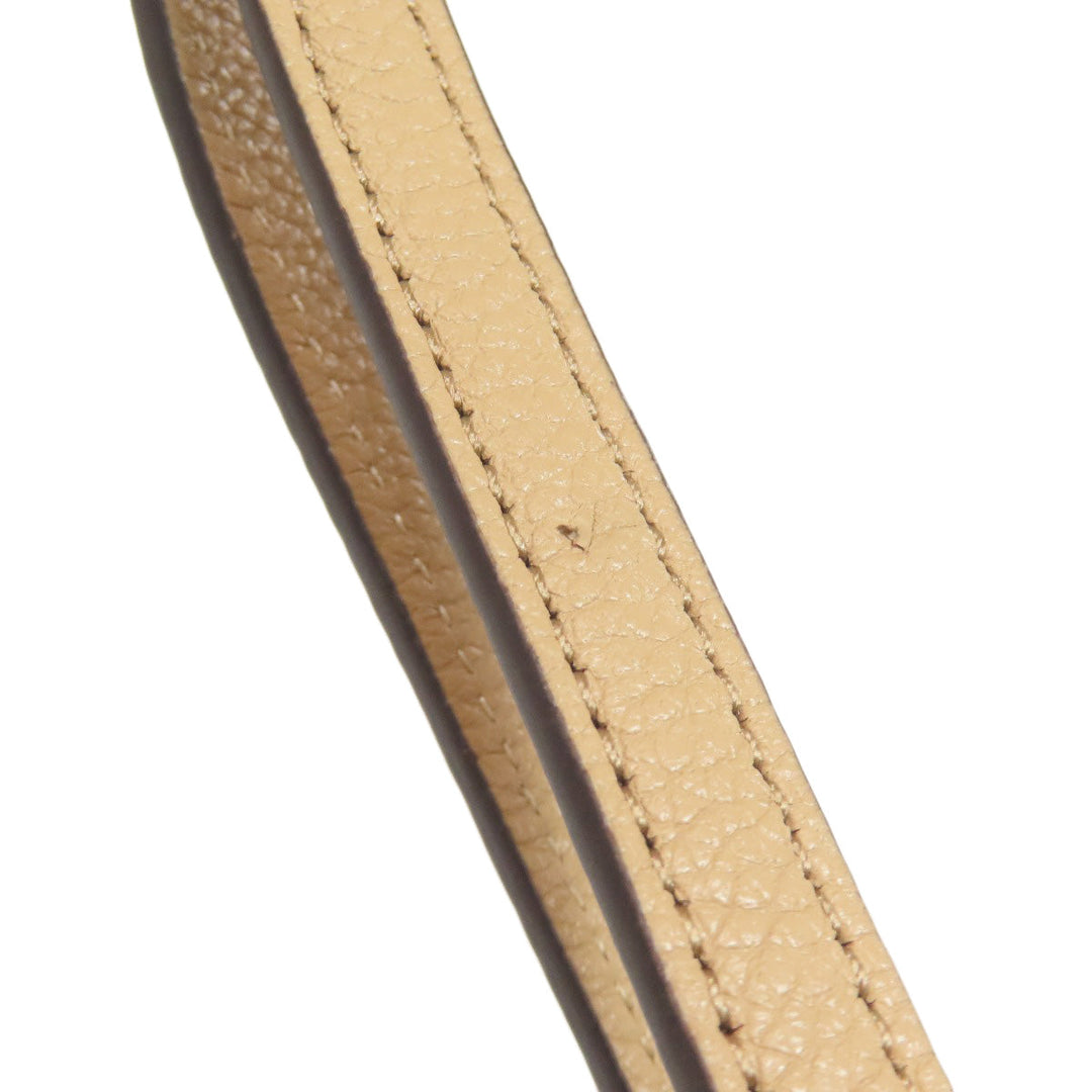 COACH Tote Bag 34398 leather beige Tatum Whiplash Women Used Authentic