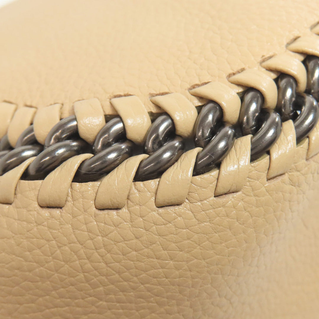 COACH Tote Bag 34398 leather beige Tatum Whiplash Women Used Authentic