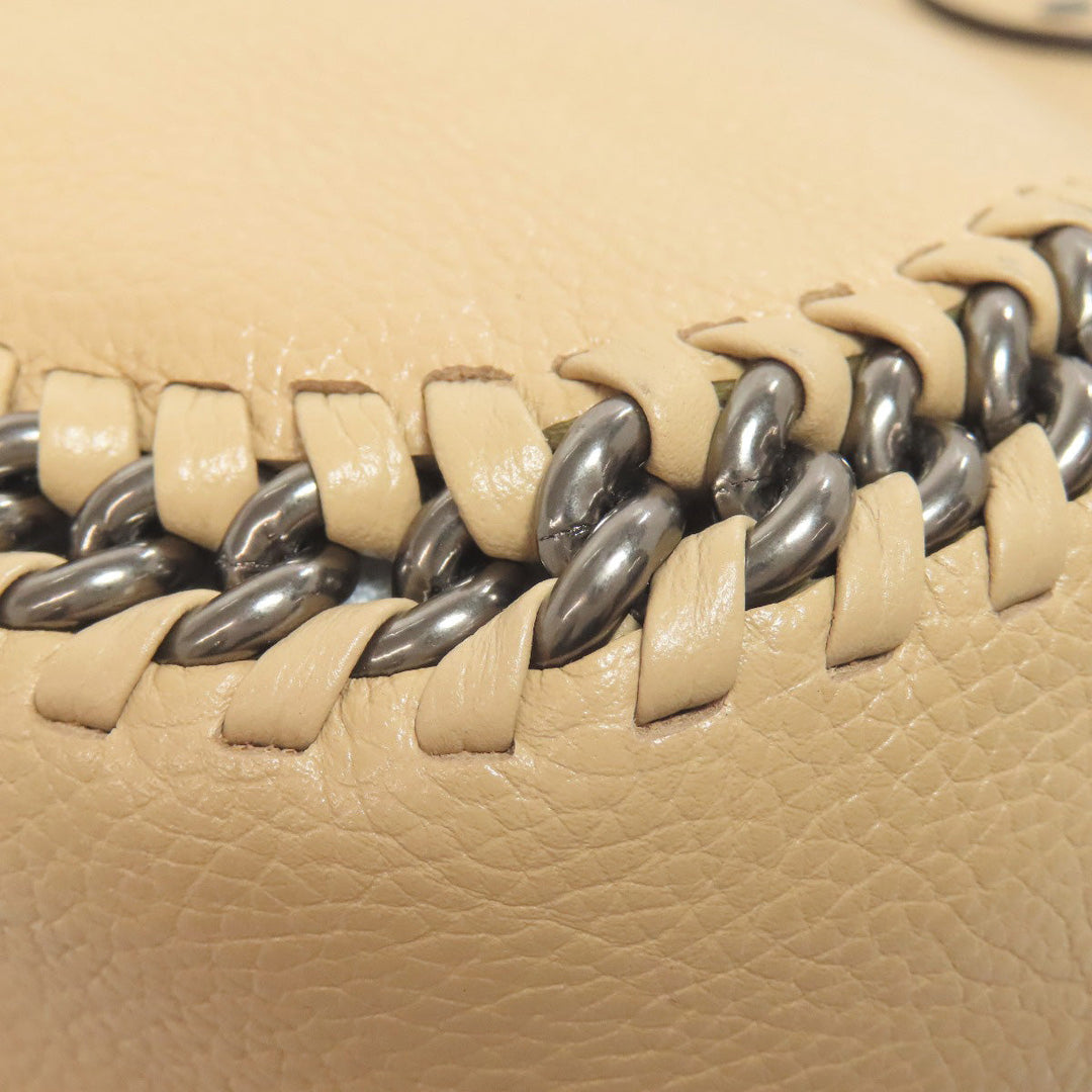 COACH Tote Bag 34398 leather beige Tatum Whiplash Women Used Authentic