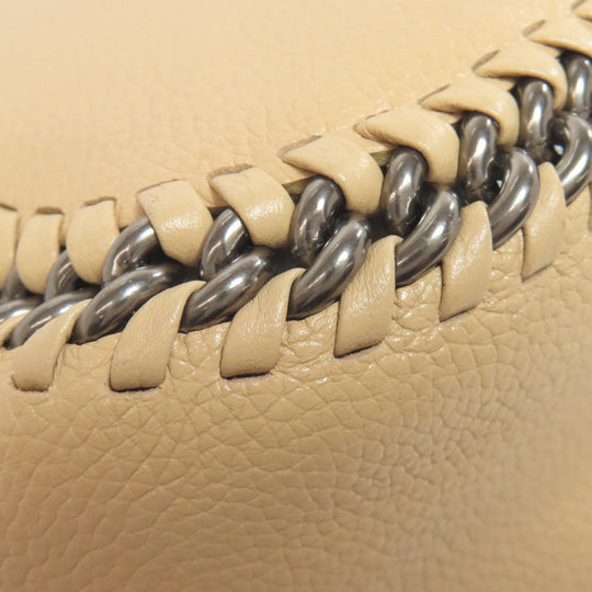 COACH Tote Bag 34398 leather beige Tatum Whiplash Women Used Authentic