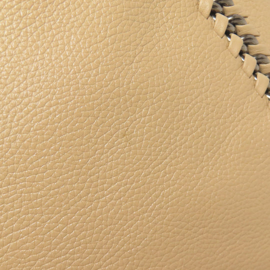 COACH Tote Bag 34398 leather beige Tatum Whiplash Women Used Authentic