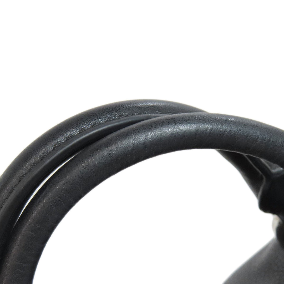 MICHAEL KORS Handbag leather black Mini Boston 2WAY