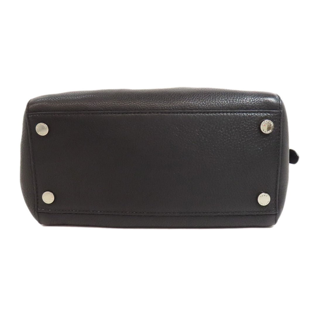 MICHAEL KORS Handbag leather black Mini Boston 2WAY