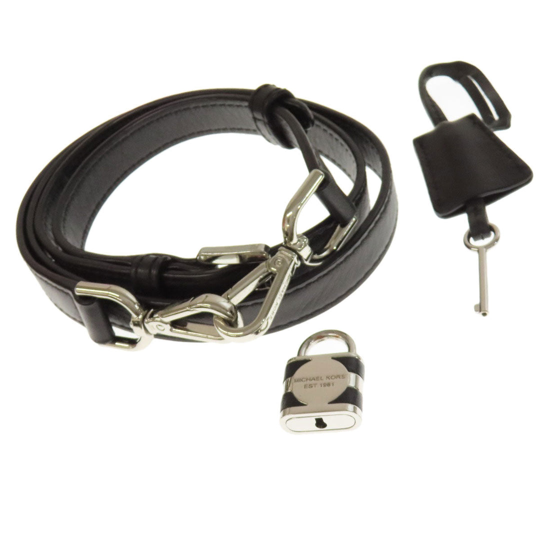 MICHAEL KORS Handbag leather black Mini Boston 2WAY