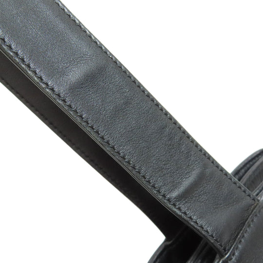 CHANEL Tote Bag Calfskin black COCO Mark Women Used Authentic